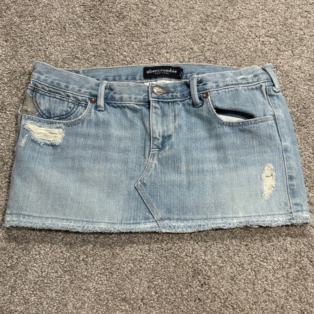 Vintage Girls Abercrombie Mini Skirt - Picture 1 of 5